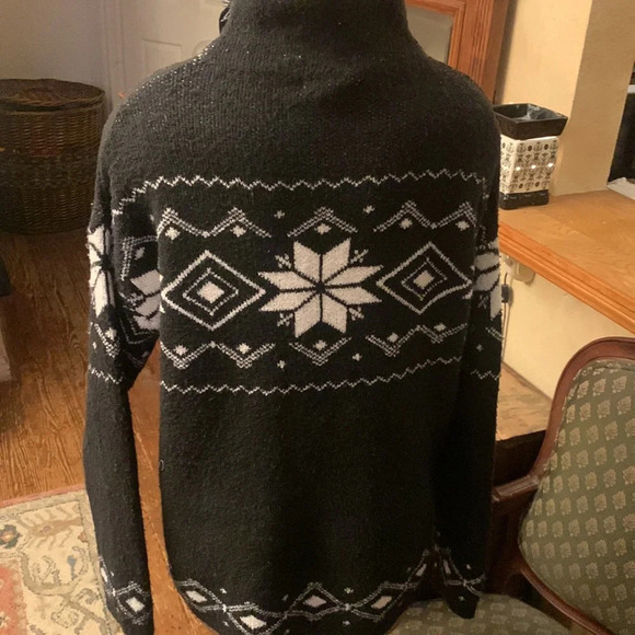 Christian Siriano Snowflake Fair Isle Sweater S - Picture 4 of 4